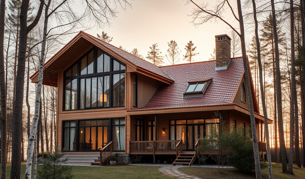 Тренды в архитектуре деревянных домов